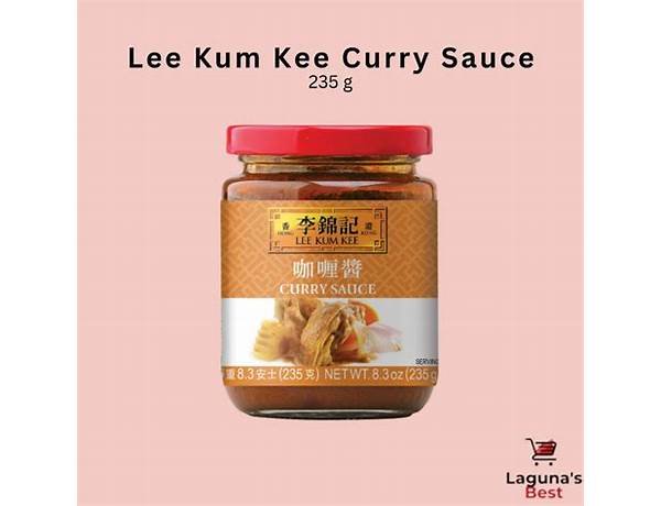 Le kum kee, curry sauce ingredients