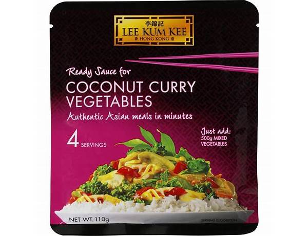 Le kum kee, curry sauce nutrition facts