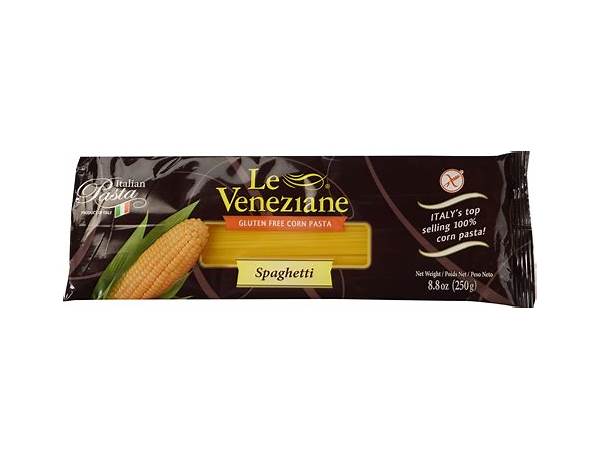 Le veneziane spaghetti gluten free corn pasta food facts