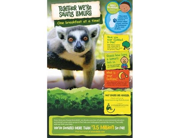 Leapin' lemurs organic food facts