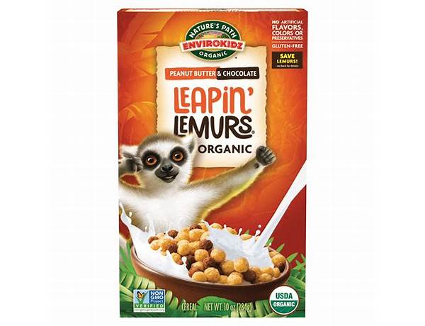 Leapin' lemurs organic ingredients