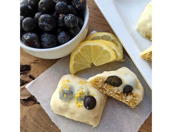 Lemon blueberry protein bar food facts