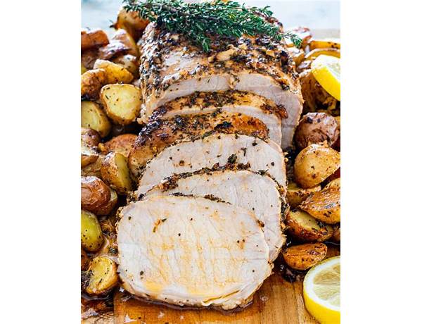 Lemon garlic pork tenderloin ingredients