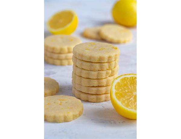 Lemon shortbread cookies food facts