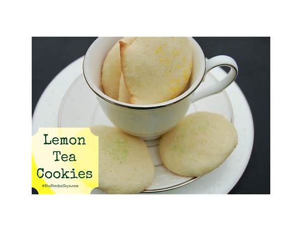 Lemon tea cookie food facts