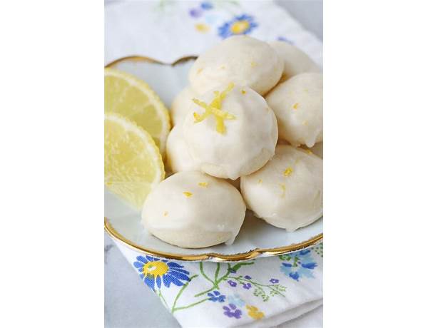 Lemon tea cookie ingredients