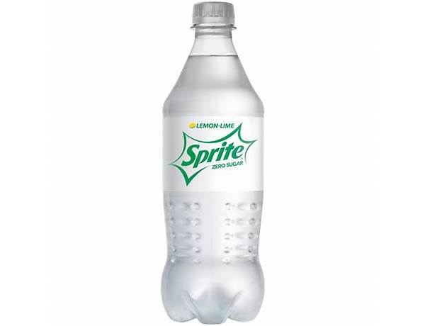 Lemon-lime sprite zero sugar food facts