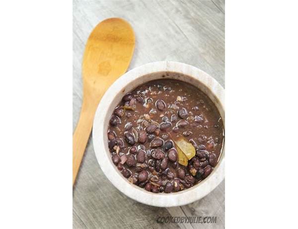 Levant black beans ingredients