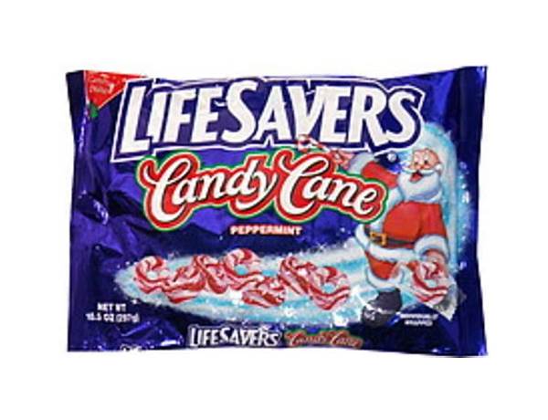 Lifesavers candy canes food facts