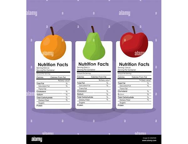 Light fruits nutrition facts