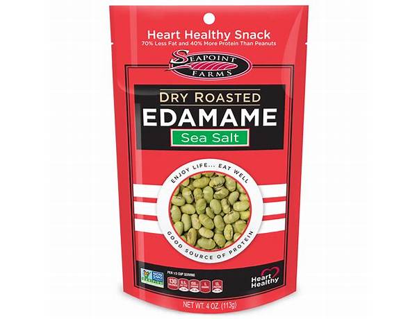 Lightly salted edamame ingredients