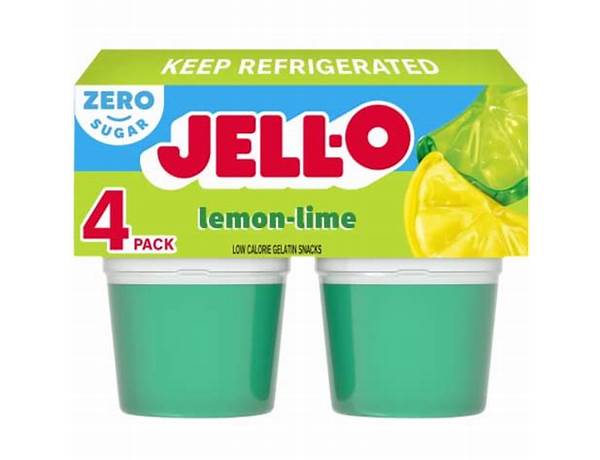 Lime jell-o food facts