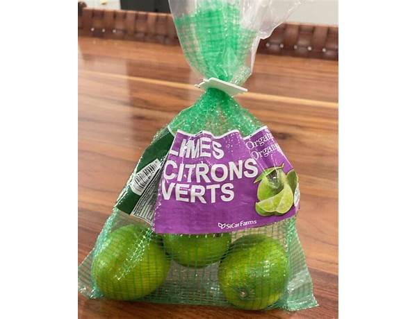 Limes citron verts food facts