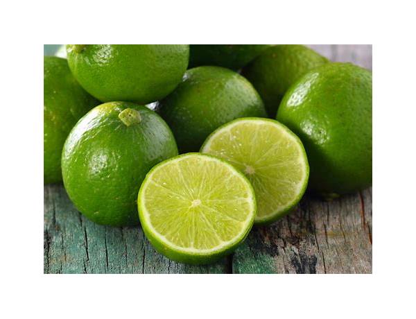 Limes citron verts ingredients