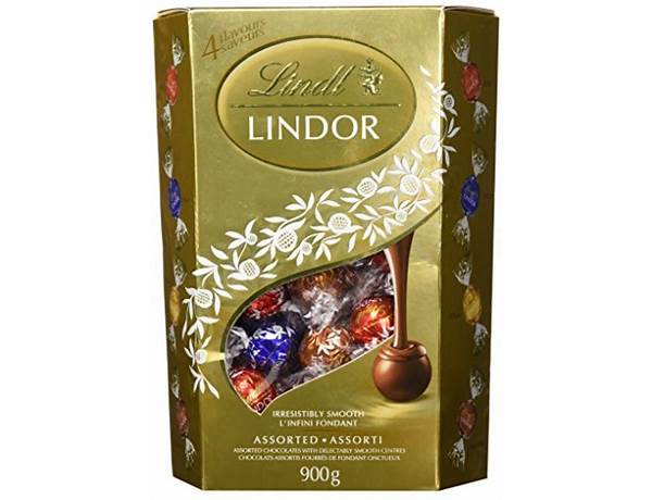 Lindt, lindor assorted chocolate truffles food facts