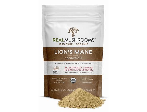Lions mane ingredients