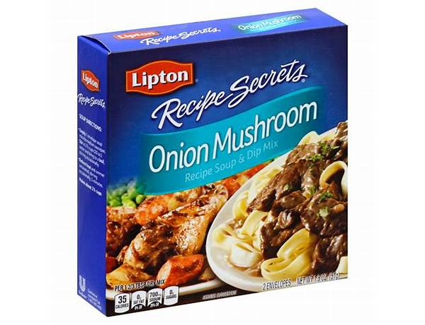 Lipton onion soup ingredients