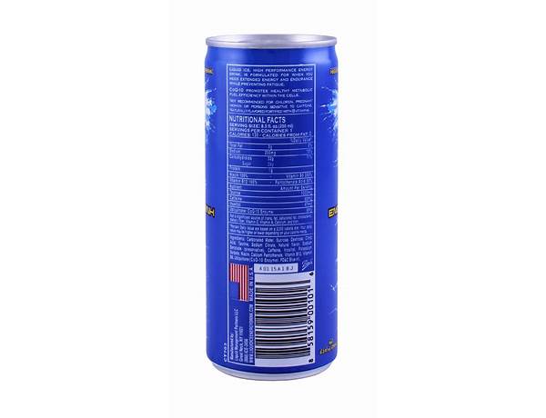 Liquid ice blue nutrition facts