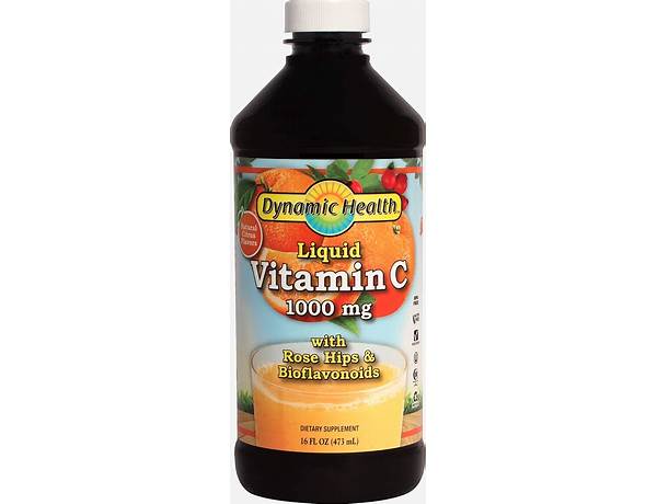 Liquid vitamin c-1000 food facts