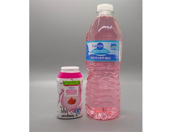 Liquid water enhancer, original food facts