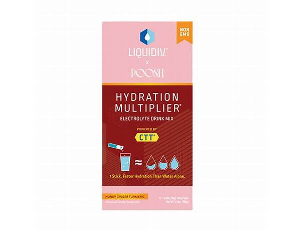 Liquidi.v x poosh ingredients
