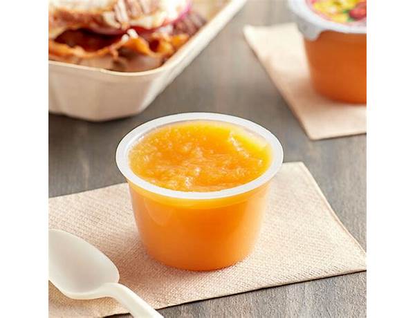 Lite mango orange fruit n sauce food facts