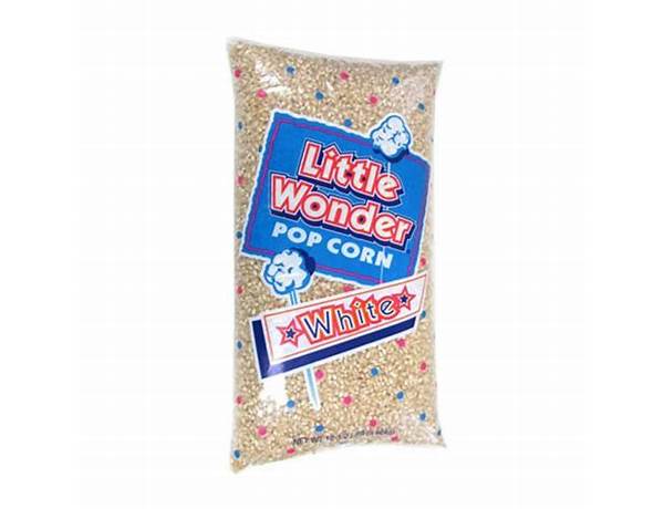 Little wonder white popcorn ingredients