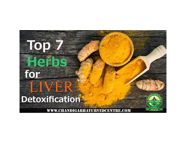 Liver cleanse herbal tea food facts