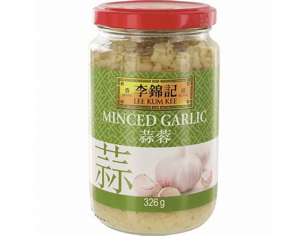 Lkk minced garlic food facts