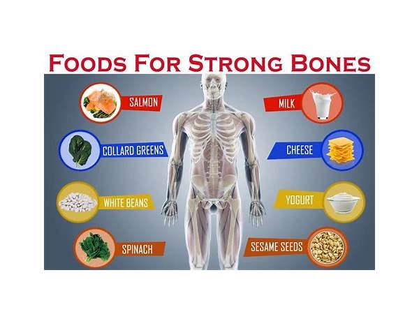 Long-lasting muchy bones food facts