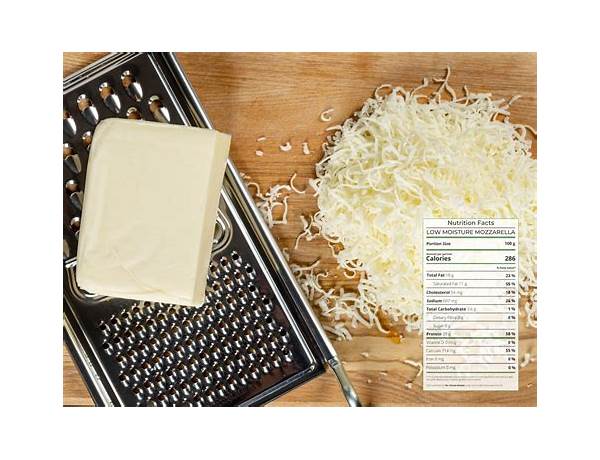 Low moisturepart skim mozarella cheese food facts