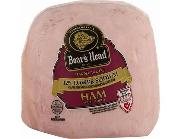 Low sodium ham ingredients