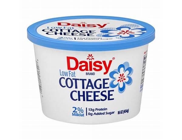 Lowfat cottage cheese ingredients