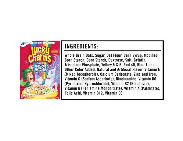 Lucky charms ingredients
