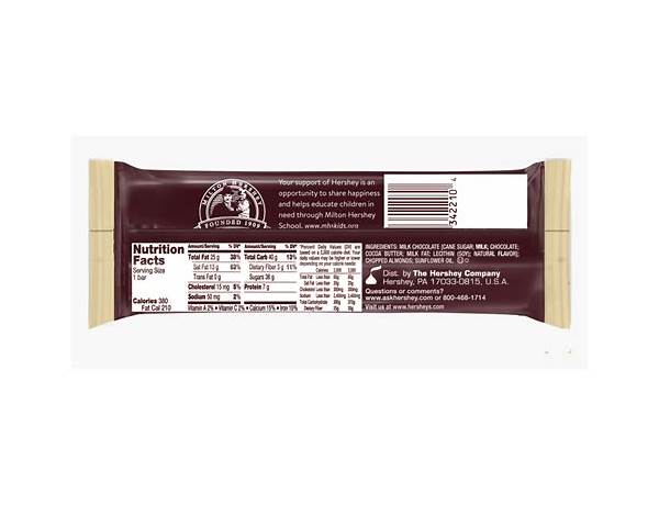 Lunch bar nutrition facts