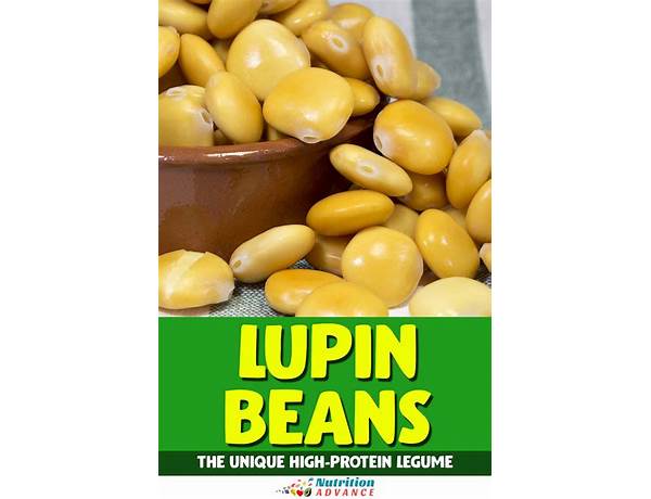 Lupini beans food facts