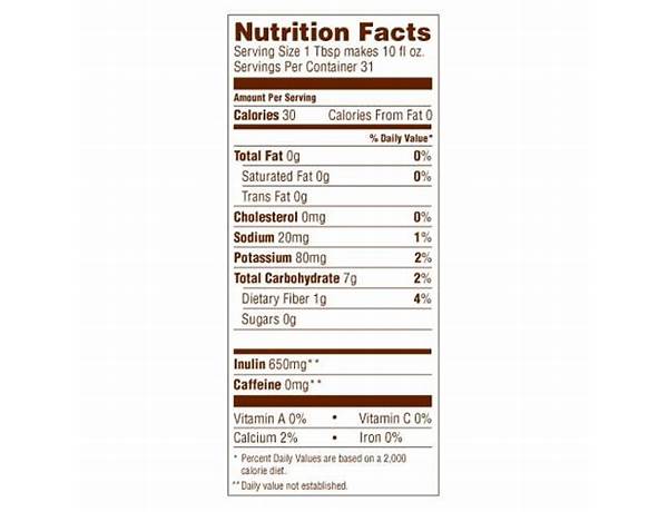 Lyon medium roast coffee nutrition facts