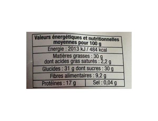 Mélange sportif food facts