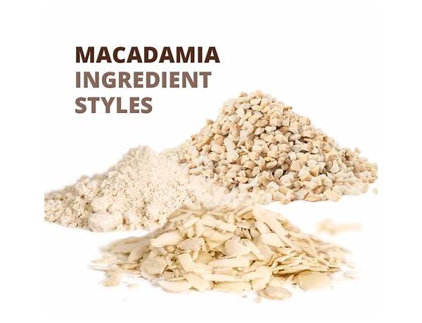 Macadamia nuts ingredients
