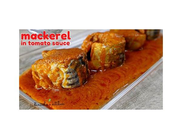 Mackerel in tomato sauce ingredients