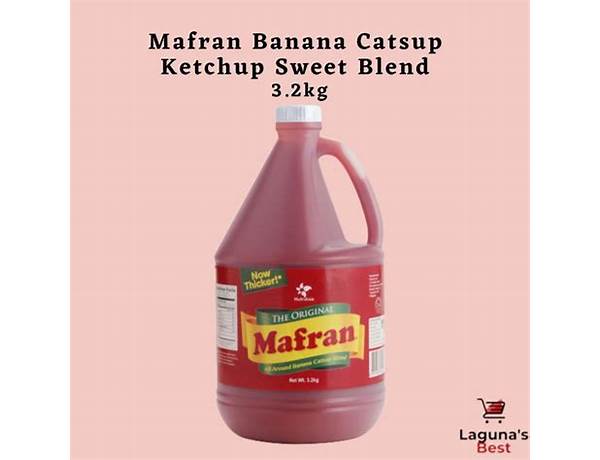 Mafran catsup nutrition facts