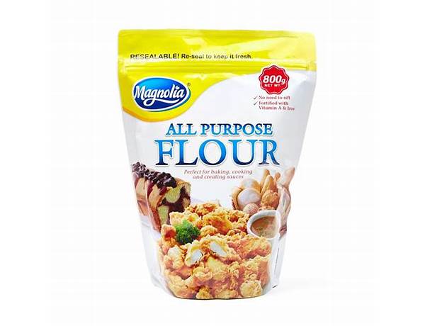 Magnolia all purpose flour nutrition facts