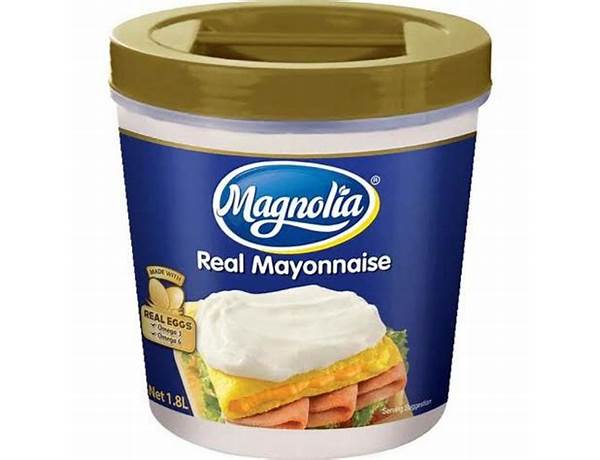 Magnolia real mayonnaise food facts