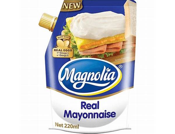 Magnolia real mayonnaise ingredients