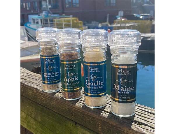 Maine sea salt food facts