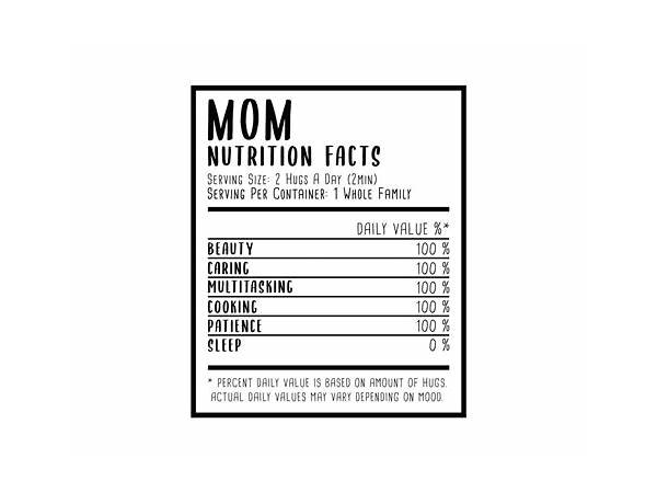 Mama nutrition facts