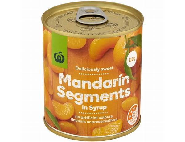 Mamdarins ingredients