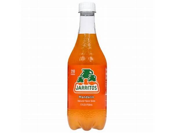 Mandarin natural flavour soda food facts