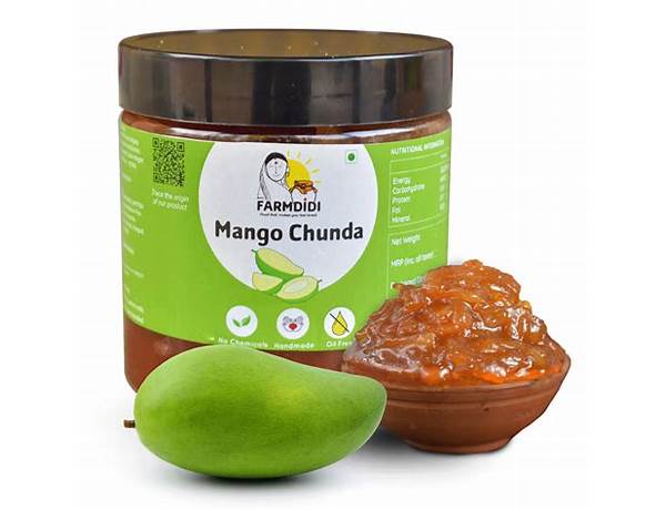Mango chunda ingredients