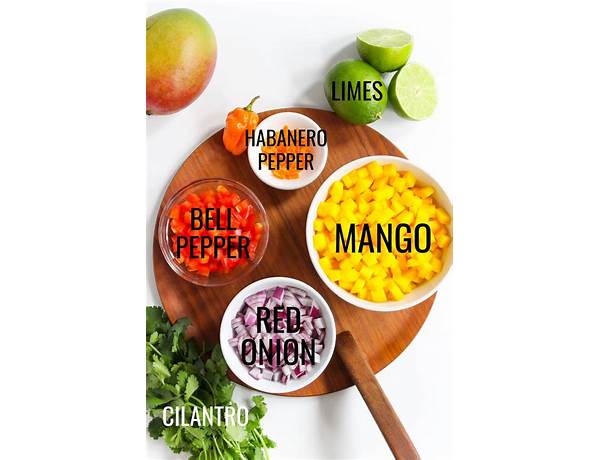 Mango habanero ingredients